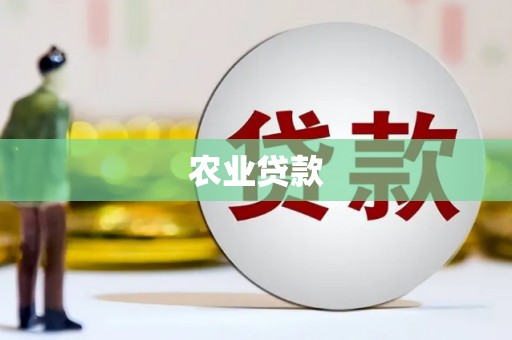 横栏农业贷款