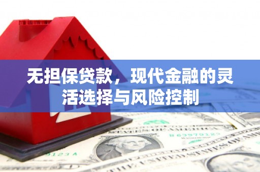 板桥无担保贷款，现代金融的灵活选择与风险控制