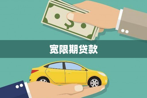 新泰宽限期贷款