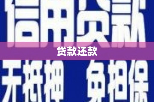 浦江贷款还款