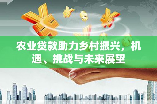 沁源农业贷款助力乡村振兴，机遇、挑战与未来展望