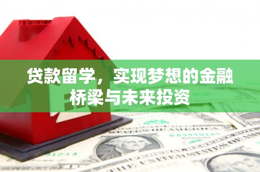 庐阳贷款留学，实现梦想的金融桥梁与未来投资
