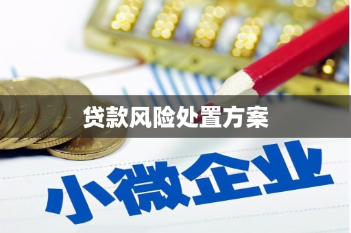 来义贷款风险处置方案
