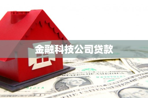 焦作金融科技公司贷款