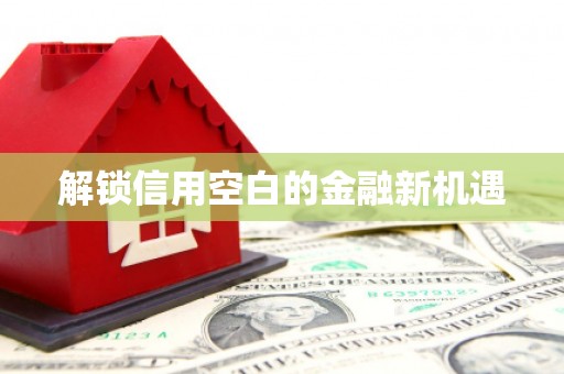 荣县解锁信用空白的金融新机遇